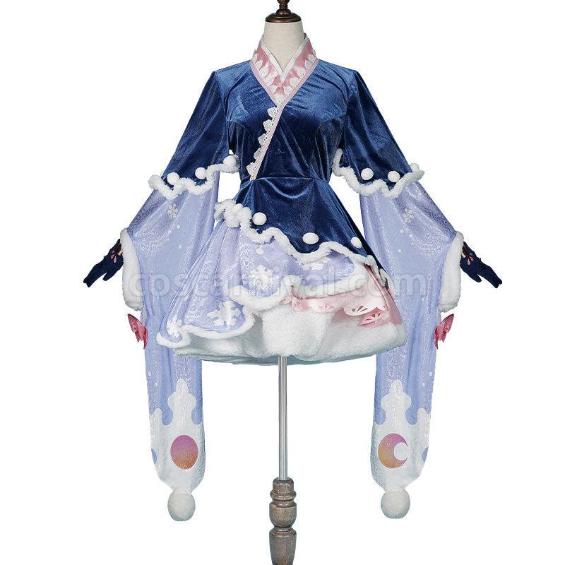 Vocaloid Hatsune Miku Snow Miku 2023 Cosplay Costumes coscarnival01111292
