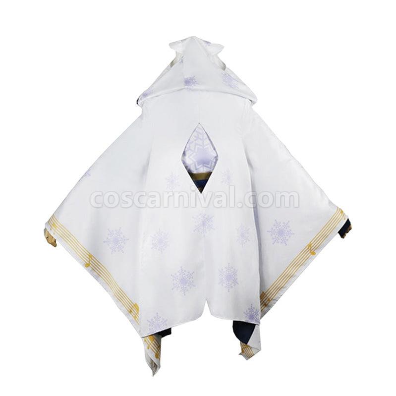 Vocaloid Hatsune Miku Snow Witch Kimono Cosplay Costume coscarnival011112739
