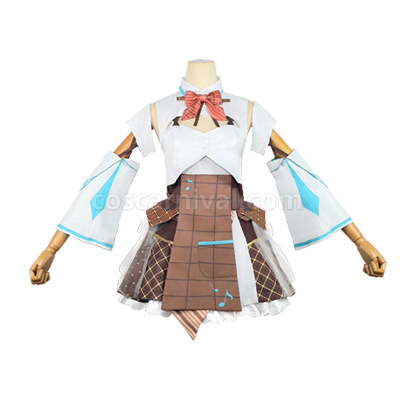 Vocaloid Hatsune Miku Sunny Holiday Cosplay Costume coscarnival0111603