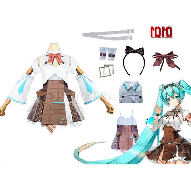 Vocaloid Hatsune Miku Sunny Holiday Cosplay Costume coscarnival0111646