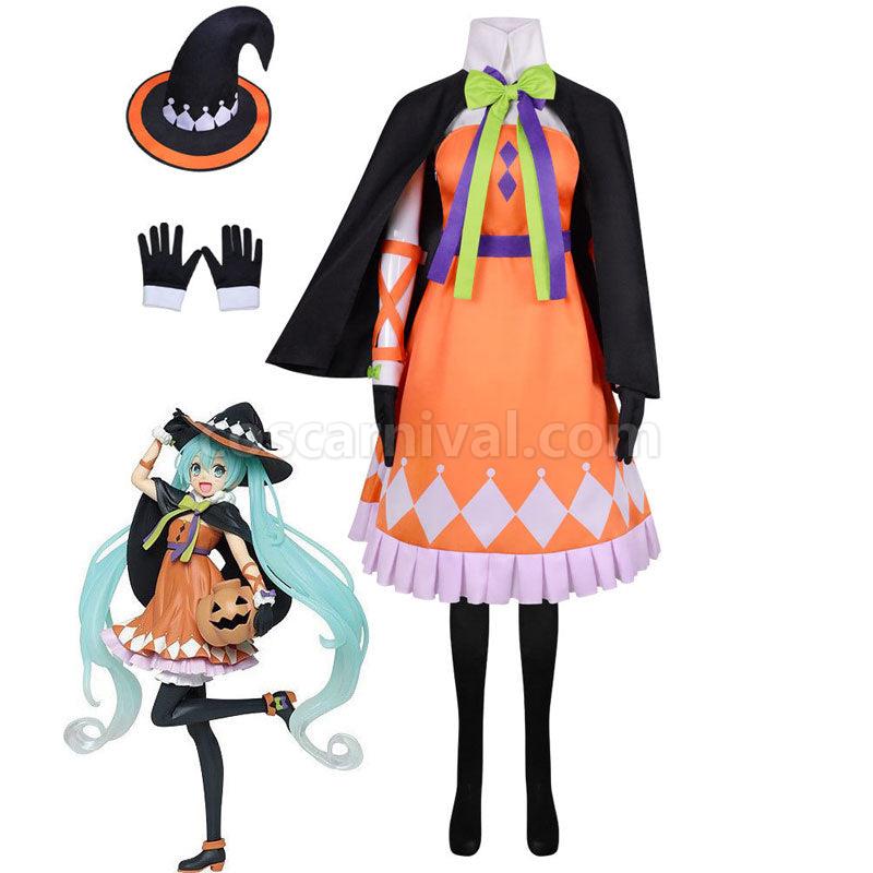 Vocaloid Hatsune Miku Sweet Pumpkin Cosplay Costumes coscarnival01113126
