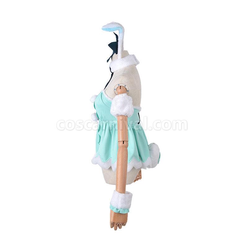 Vocaloid Hatsune Miku White Rabbit Pearl Outfits Cosplay Costumes coscarnival011110415