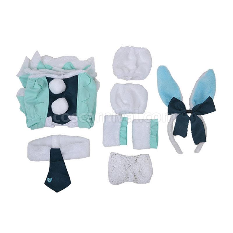 Vocaloid Hatsune Miku White Rabbit Pearl Outfits Cosplay Costumes coscarnival011110424