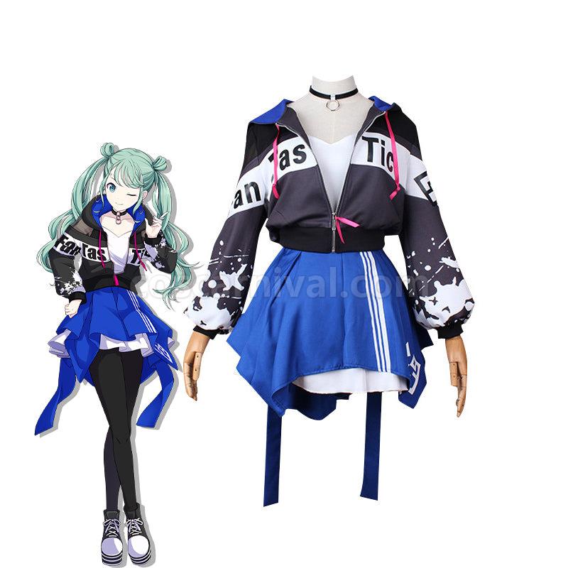 Vocaloid Project Sekai Hatsune Miku Vivid BAD SQUAD Cosplay Costumes coscarnival01117