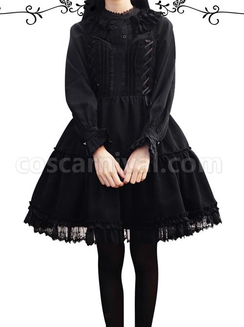 Waltz-Series-JSK-Wine-Red-Elegant-Classic-Lolita-Sling-Dress-coscarnival-621