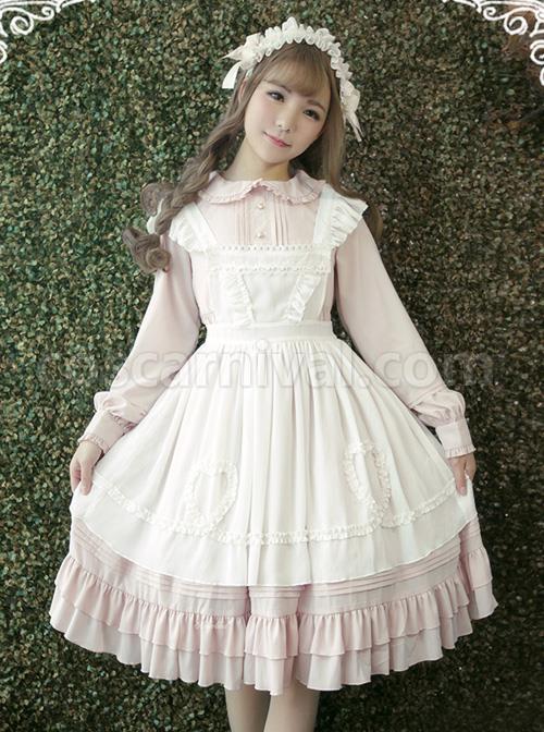 White-Apron-Dress-Lotus-Leaf-Edge-Pastoral-Style-Lolita-Long-Sleeve-Dress-coscarnival-897