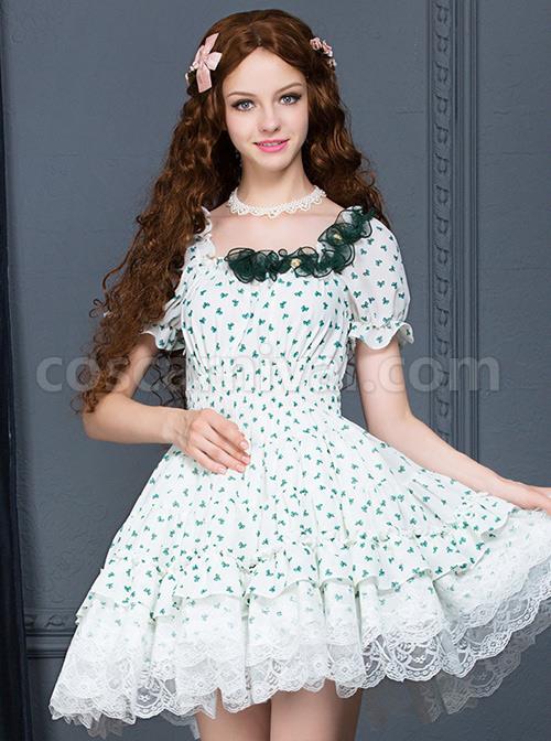 White-Chiffon-Green-Bowknot-Printing-Sweet-Lolita-Short-Sleeve-Dress-coscarnival-3581.jpg