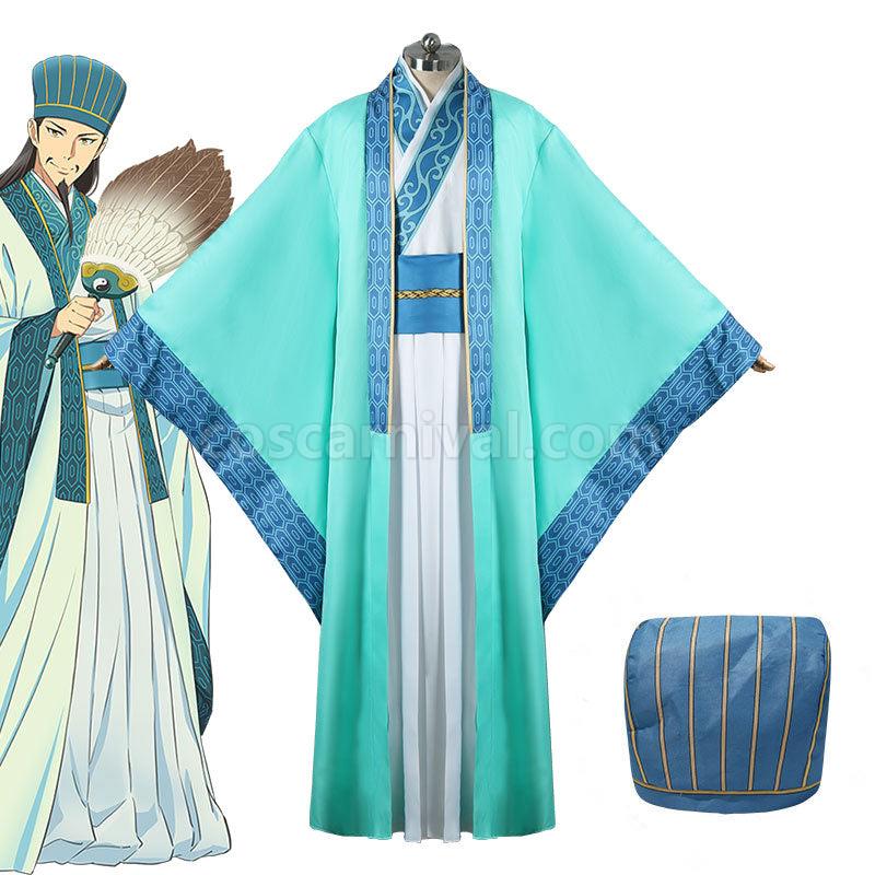 Ya Boy Kongming! Paripi Komei Shokatsu Komei Cosplay Costumes coscarnival01115467