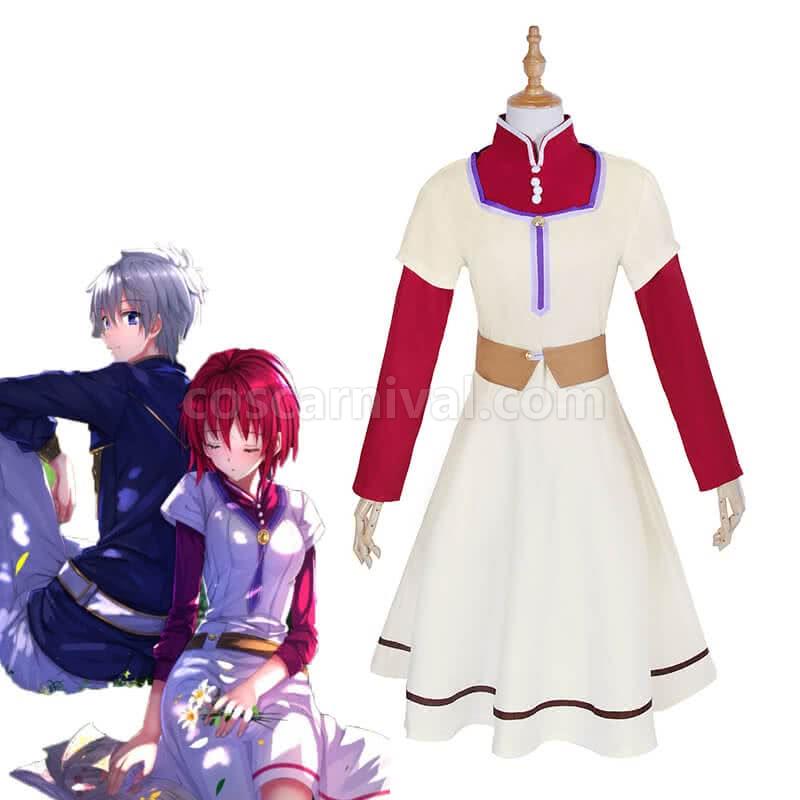 Akagami No Shirayukihime Shirayuki Cosplay Costume