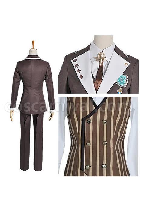 Amnesia Ikki Kent School Uniform Cosplay Costume