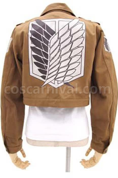Attack on Titan The Recon Corps Wings of Freedom Boy Jaket Cosplay Costume