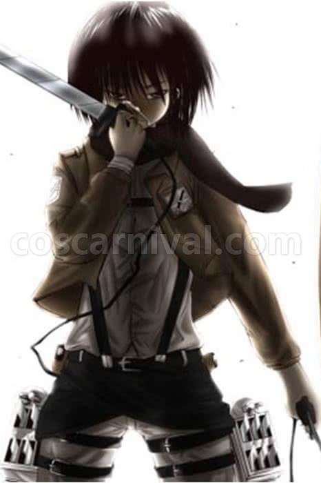 타이탄에 대한 공격 정찰 군단 자유의 날개 Boy Jaket Cosplay Costume