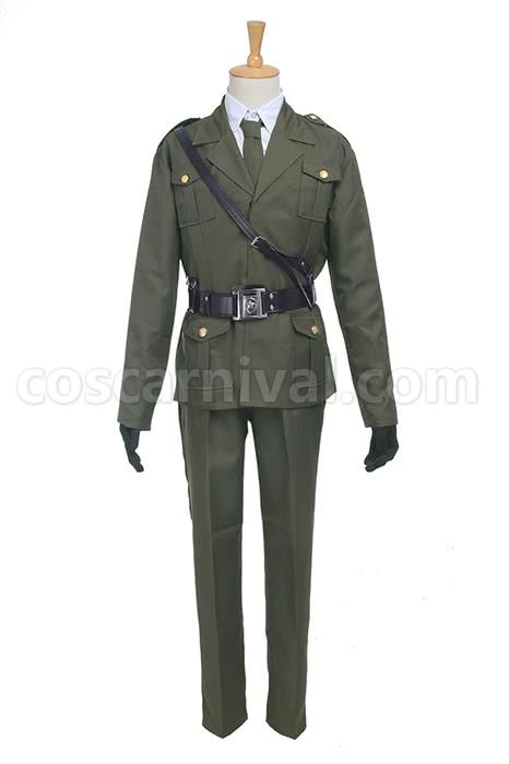 Axis Powers APH 영국 아서 유니폼 코스프레 의상