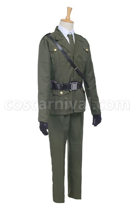 Axis Powers APH 영국 아서 유니폼 코스프레 의상