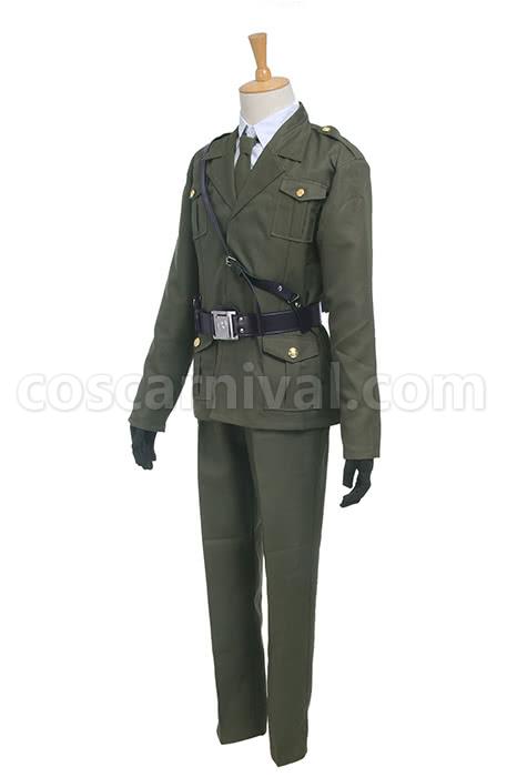Axis Powers APH 영국 아서 유니폼 코스프레 의상
