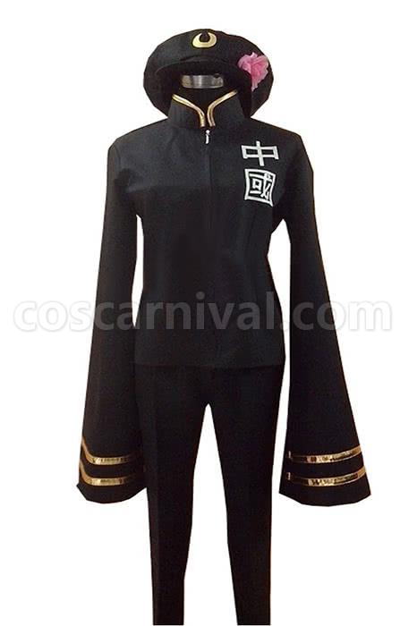 Axis Powers Hetalia China Gender Transition Cosplay Costume