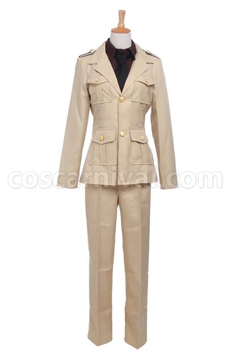 Axis Powers 헤타리아 Feliciano Vargas 이탈리아 유니폼 코스프레 의상