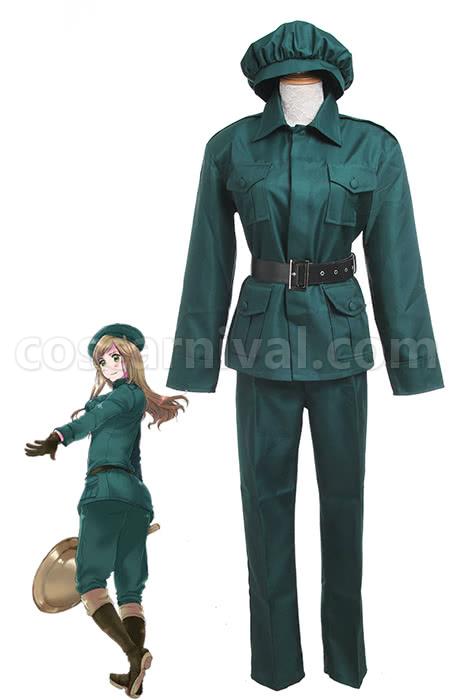 Axis Powers Hetalia Hungary Uniforms Costume-Made Custom Costumes