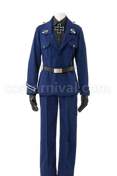 Axis Powers Hetalia Prussia APH Outfits Cosplay Costume
