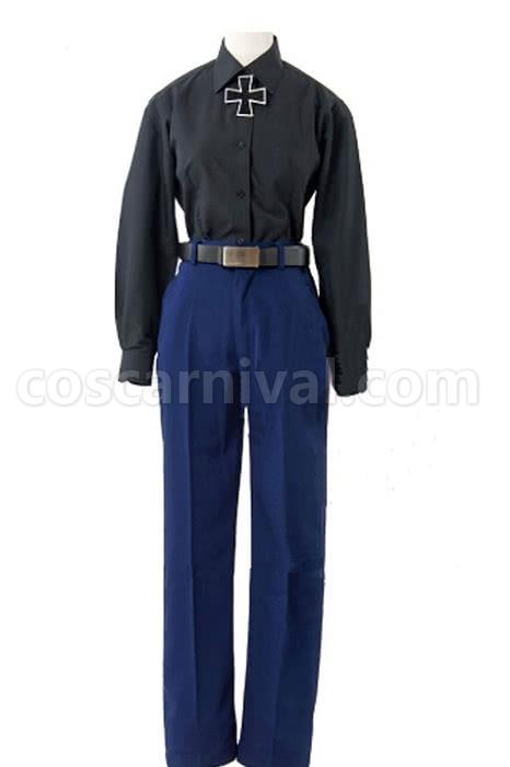 Axis Powers 헤타 리아 프로이센 APH 의상 코스프레 의상