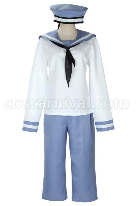 Axis Powers Hetalia Sealand Peter Kirkland Cosplay Costume