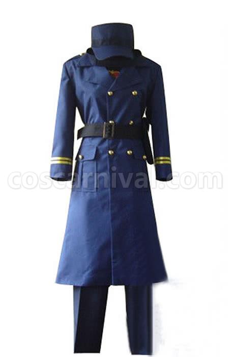 Axis Powers ヘタリア スウェーデン軍服 コスプレ衣装