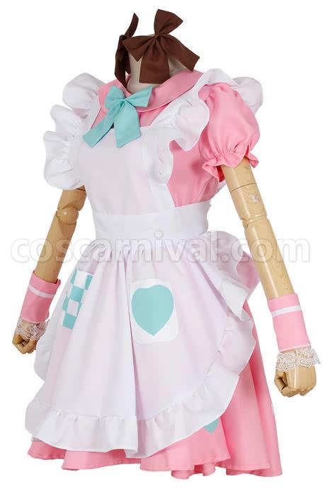 Axis Powers 핑크 유니폼 코스프레 의상