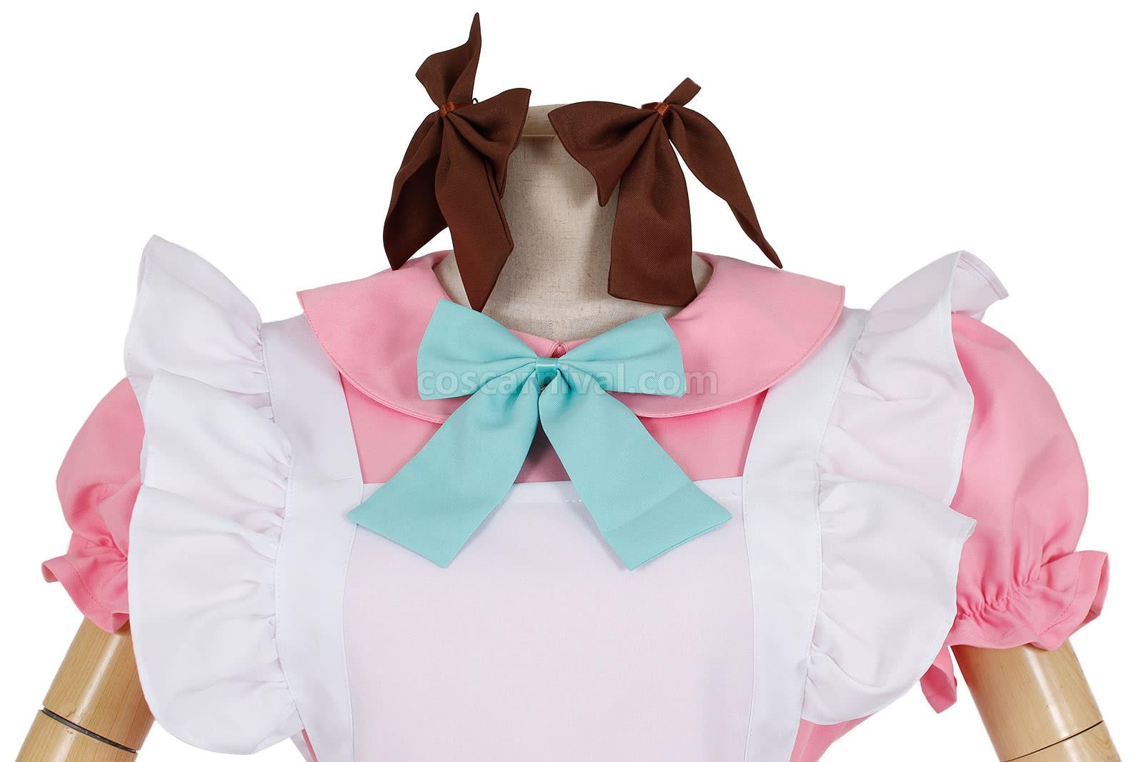 Axis Powers 핑크 유니폼 코스프레 의상