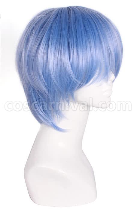 Blue cosplay costume from Pokémon, side view