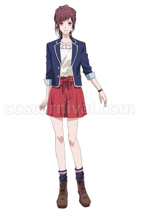 B-Project: Kodou*Ambitious Sumisora Tsubasa Students Uniforms Cosplay Costume