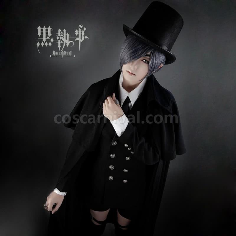 黒執事 シエル・ファントムヒフ 葬儀 カノニカルズ コスプレ コスチューム