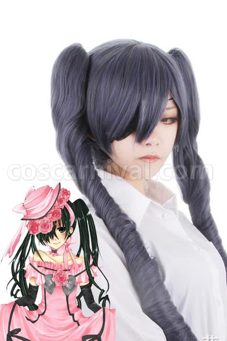 Black Butler Ciel Phantomhive Long Blue Grey Hair Costumes