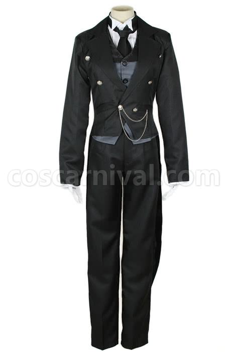 Black Butler Sebastian Michaelis Cosplay Costume