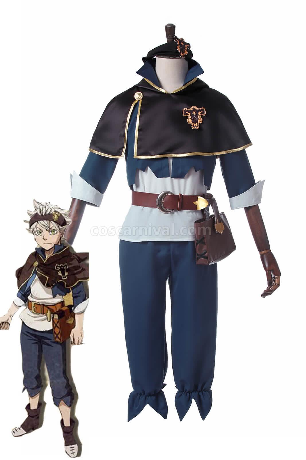 Black Clover Asta Custom Costume