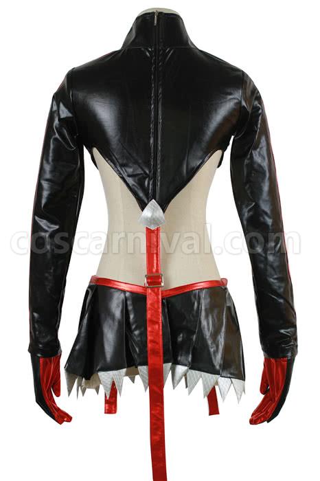 ブラック ミックスレッド マトイ リュウコ キルラキル 新制服 コスプレ衣装