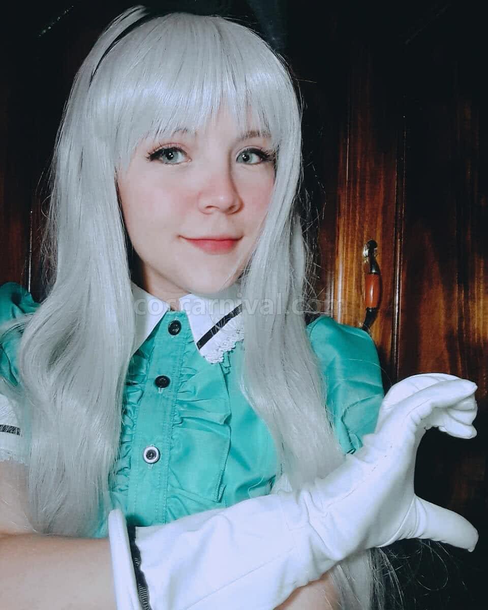 ブレンド・S 神崎ひでり グリーン コスプレ衣装