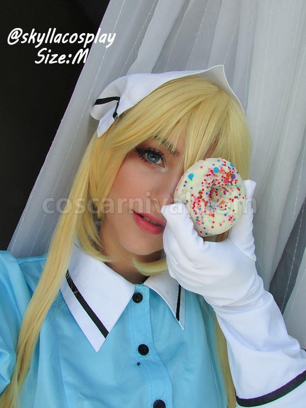 Blend S Kaho Hinata Blue Custom Cosplay Costume