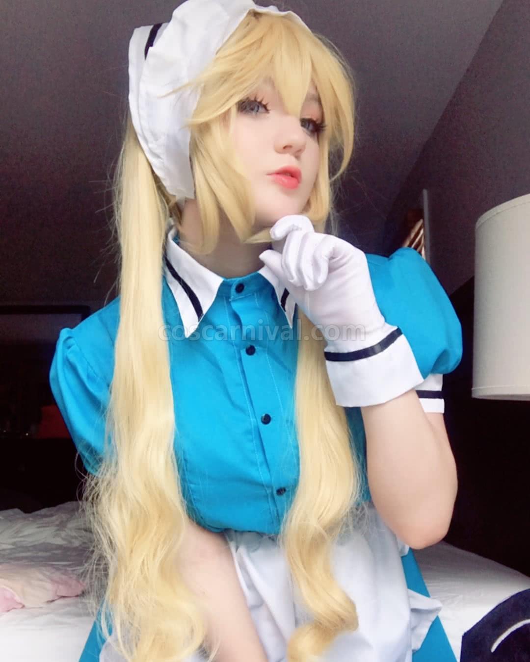 ブレンド・S 日向夏帆 ブルーカスタム コスプレ衣装