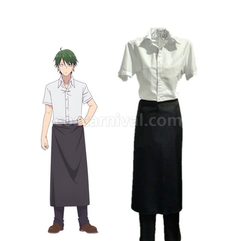 Blend S K¨y¨ Akizuki Uniform White and Black Cosplay Costume