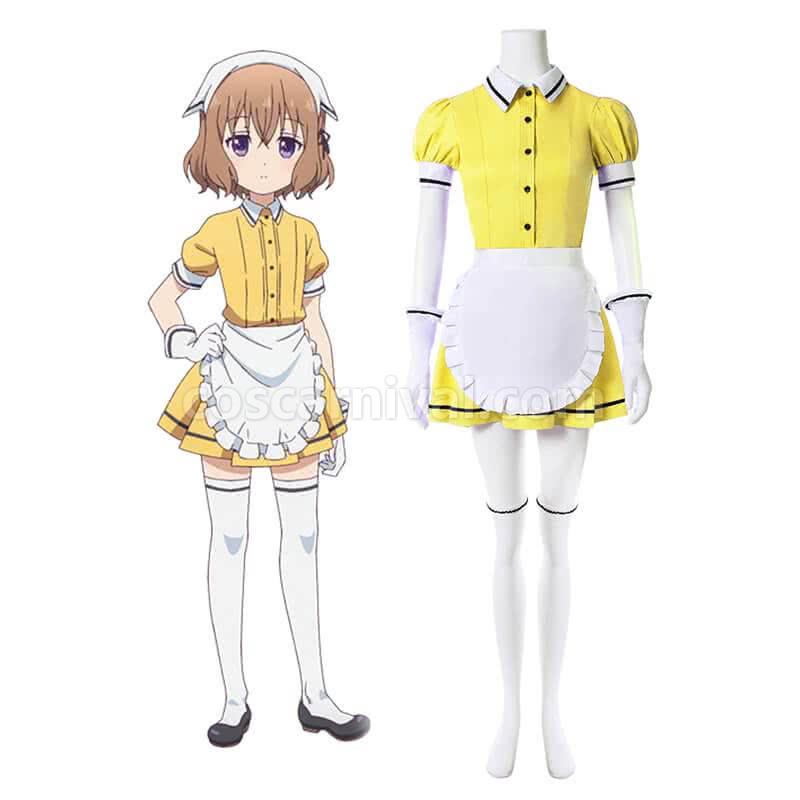Blend S Mafuyu Hoshikawa Yellow Custom Cosplays