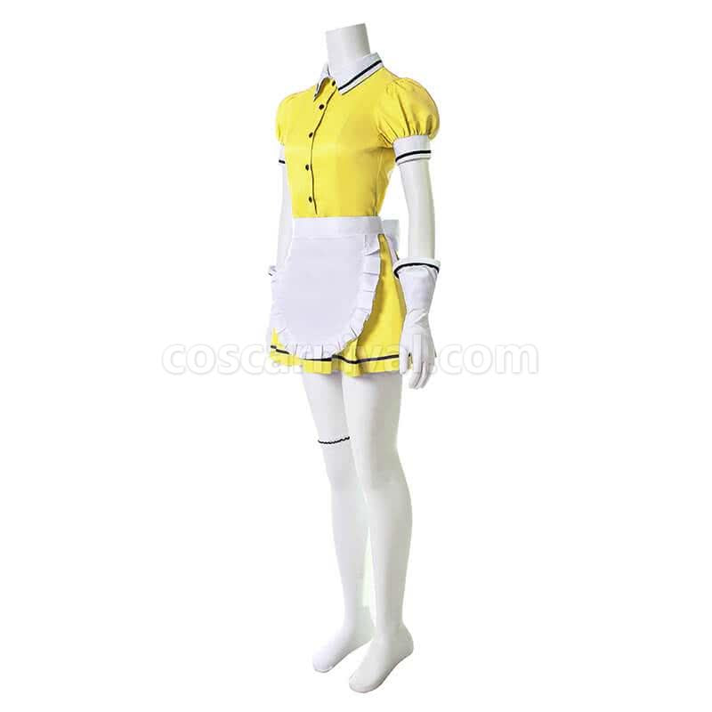 Blend S Mafuyu Hoshikawa Yellow Cosplay Costume