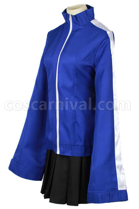メカクシティアクターズコスプレ衣装のエネキャラクターの青い日本の女子高生