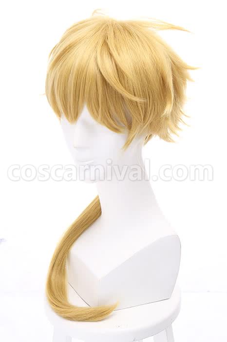 bungou stray dogs doppo kunikida gold wigs anime costume