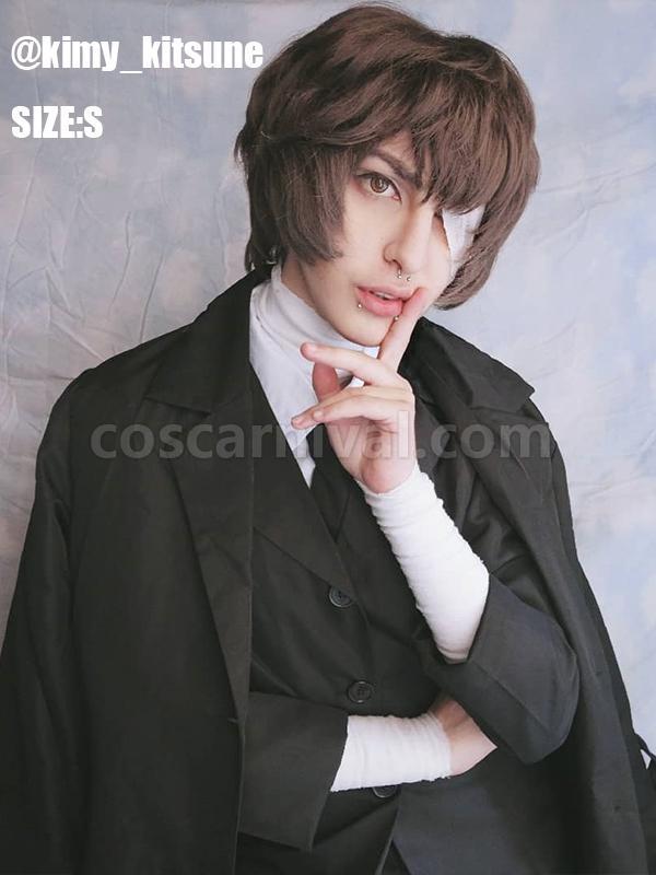 Bungou Stray Dogs Osamu Dazai Black Era Outfits Cosplay Costume