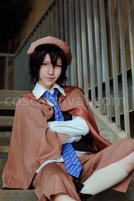 Bungou Stray Dogs Ranpo Edogawa Armed Detective Agency Cosplay Costume
