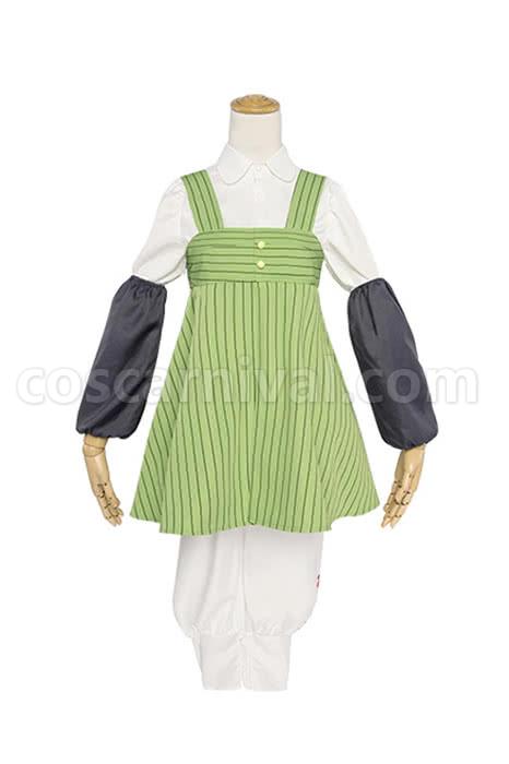 Cardcaptor Sakura Sakura Kinomoto Painter Green Cosplay Costume