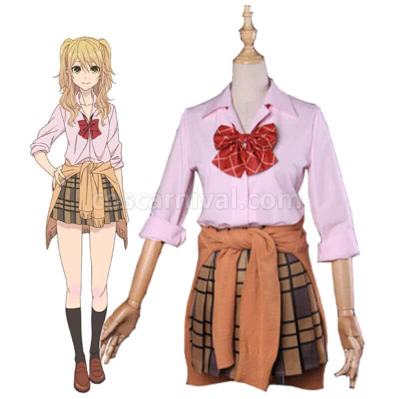 Citrus Yuzu Aihara Uniform Dress Cosplay Costume coscarnival