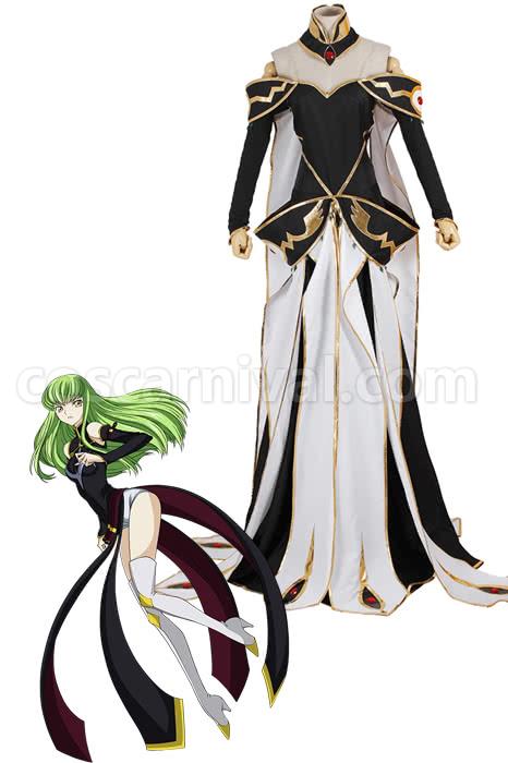 Code Geass C.C. Queen Dress Cosplays