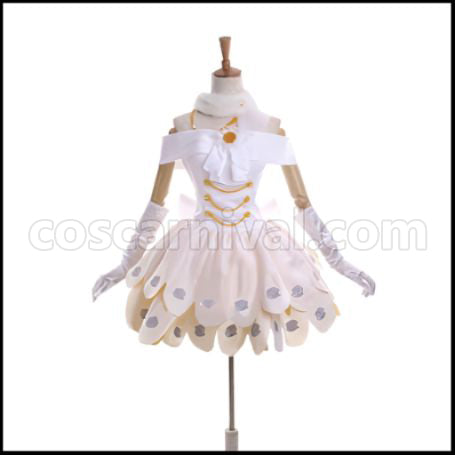 Love Live! School Festival Wedding Dress Edition SR After Awakening Maki Nishikino Cosplay Costume coscarnival - Front View