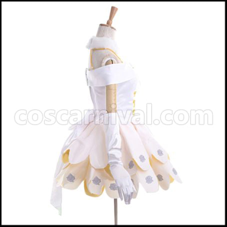 Love Live! School Festival Wedding Dress Edition SR After Awakening Maki Nishikino Cosplay Costume coscarnival - Back View